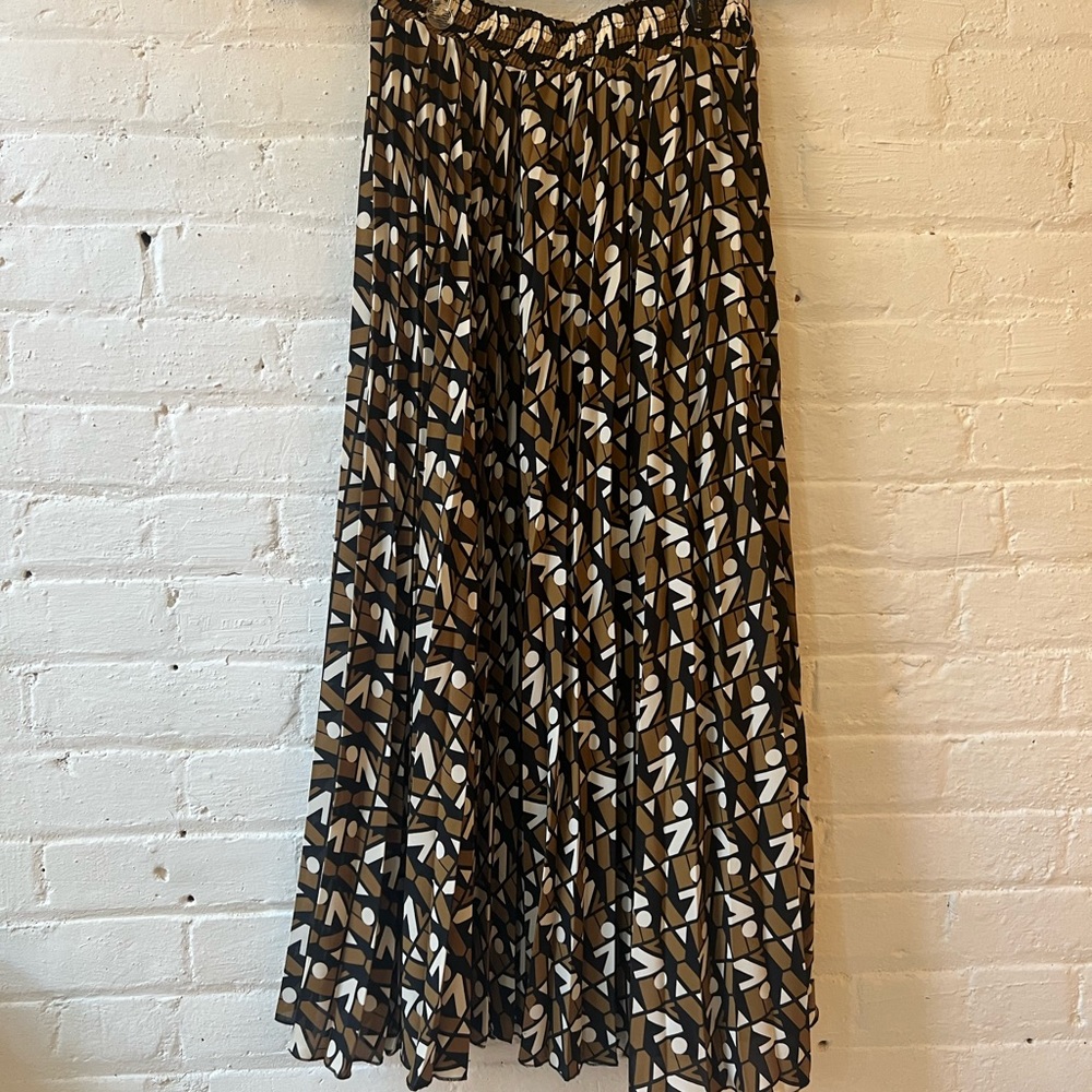 Zara multicolored maxi skirt